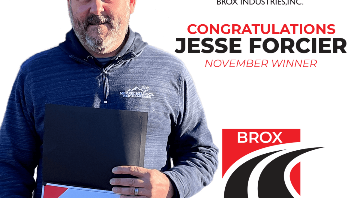 Jesse Forcier - November 2022 Winner