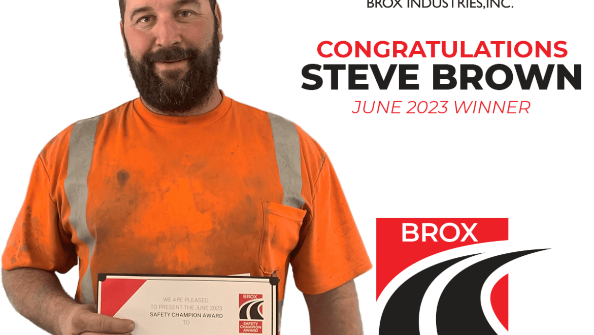 Steve Brown - June 2023 Winner